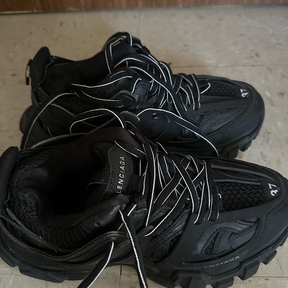 Balenciaga Men's Black Sneakers